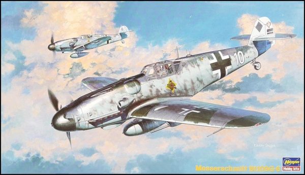 1/48 Messerschmitt BF19G-6 Savaş Uçağı Maketi, Hasegawa 09147