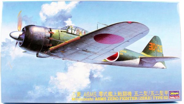 1/48 MitsubishiI A6M5 Zero Fighter Type 52 (Zuhio) Yeni Kalıp Savaş Uçağı Maketi, Hasegawa 19170