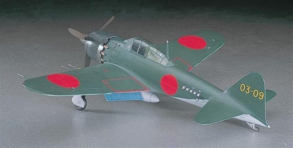 1/48 Mitsubishi A6M5c Zero Fighter Type 52 Hei Savaş Uçağı Maketi, Hasegawa 09072