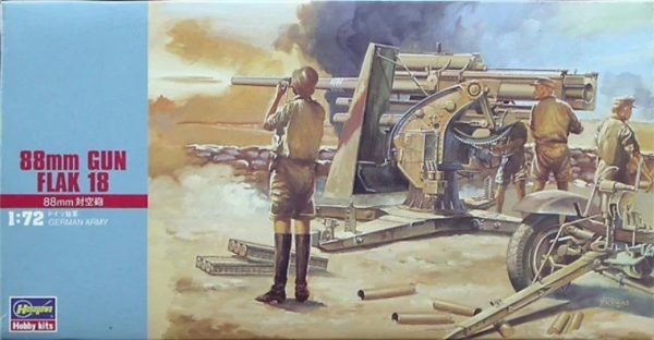 1/72 88mm Gun Flak 18 Topu Maketi, Hasegawa 31110