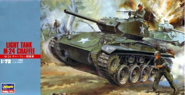 1/72 M24 Chaffee Light Tankı Maketi, Hasegawa 31119