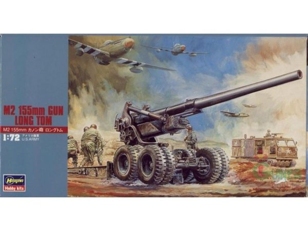 1/72 M2 155 mm Topu Maketi, Hasegawa 31102