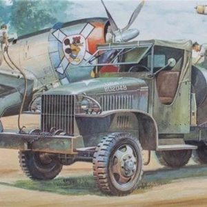 1/72 GMC CCKW-353 Benzin Tanklı Kamyon Maketi, Hasegawa 31121