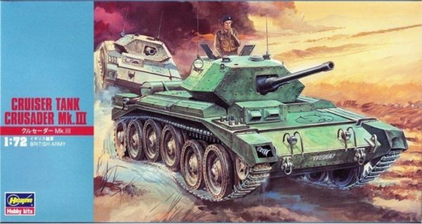1/72 Cruiser Tank crusader Mk.III Tankı Maketi, Hasegawa 31126