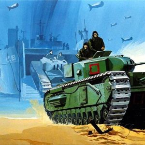 1/72 Churchill MK.I Piyade Tankı Maketi, Hasegawa 31127
