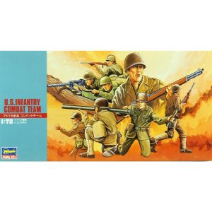 1/72 ABD Piyadesi Muharebe Timi Figür Maketi, Hasegawa 31129