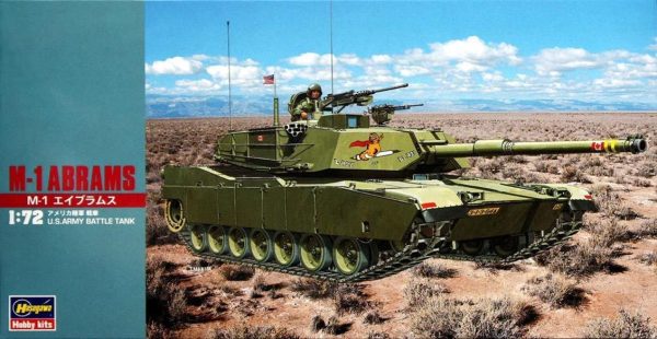 1/72 M-1 Abrams Tank Maketi, Hasegawa 31133