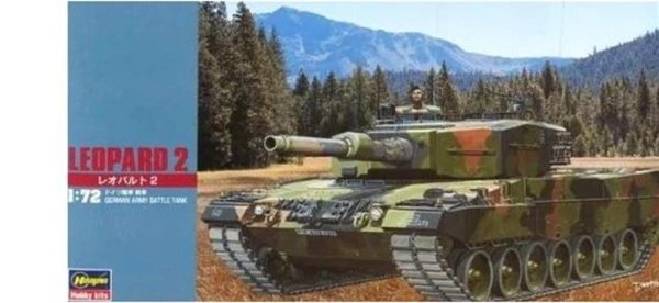 1/72 Leopard 2 Tank Maketi, Hasegawa 31134