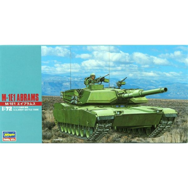 1/72 M-1E1 Abrams Tank Maketi, Hasegawa 31135