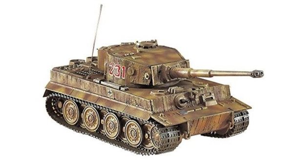 1/72 Pz.Kpfw VI Tiger I Ausf. E (Late Model) Tank Maketi, Hasegawa 31136 - Görsel 2