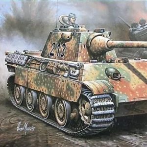 1/72 Pz.Kpfw V Panther Ausf. F Tank Maketi, Hasegawa 31140