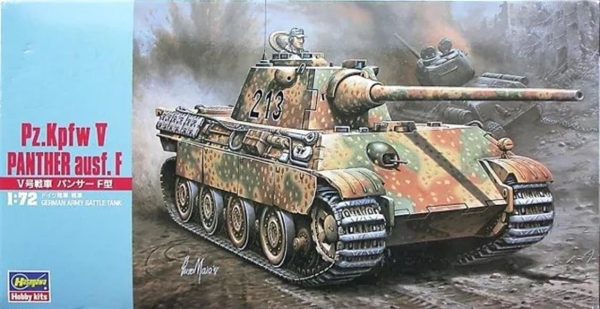 1/72 Pz.Kpfw V Panther Ausf. F Tank Maketi, Hasegawa 31140