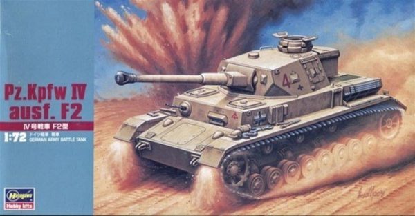 1/72 Pz.Kpfw IV Ausf. F2 Tank Maketi, Hasegawa 31142