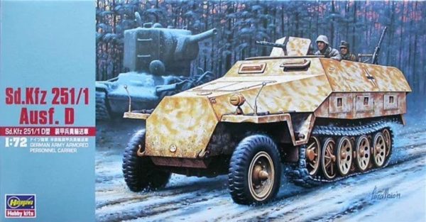 1/72 Sd.Kfz 251/1 Ausf. D Personel Taşıyıcı Maketi, Hasegawa 31144