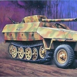 1/72 Sd.Kfz 251/22 Ausf.D (Pakwagen) Personel Taşıyıcı Maketi, Hasegawa 31145
