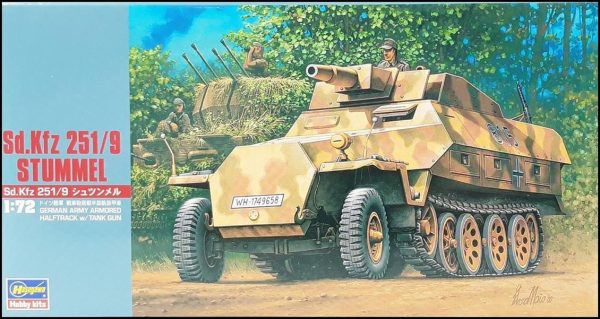 1/72 Sd.Kfz 251/9 (Stummel) Yarı Paletli Personel Taşıyıcı Maketi, Hasegawa 31146