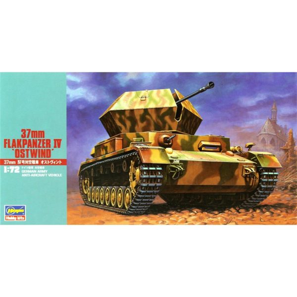 1/72 37mm Flakpanzer IV Savaş Uçaksavar Maketi, Hasegawa 31147