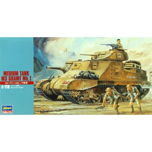 1/72 M3 Grant Mk.I Orta Tankı Maketi, Hasegawa 31105