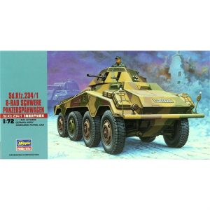 1/72 Sd.Kfz.234/1 Zırhlı Devriye Aracı Maketi, Hasegawa 31153