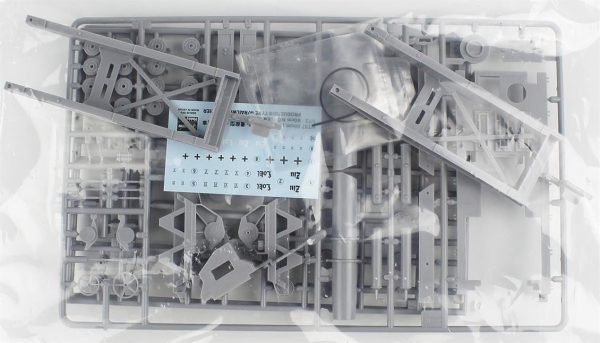 1/72 60cm Mörser Karl 040 Production Type Demiryolu Zırhlısı Maketi, Hasegawa 31157 - Görsel 4
