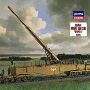 1/72 Alman K5(E) Leopold Demiryolu Topu Maketi, Hasegawa 31258