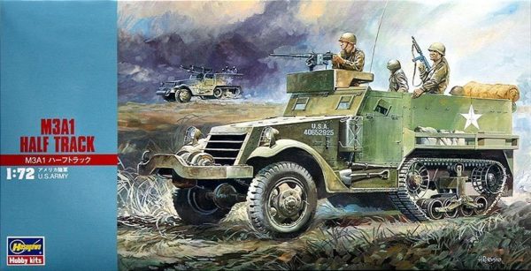 1/72 M3A1 Yarı Paletli Araç Maketi, Hasegawa 31106