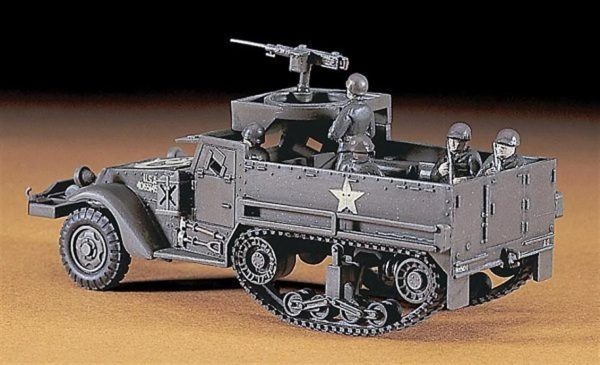 1/72 M3A1 Yarı Paletli Araç Maketi, Hasegawa 31106 - Görsel 2
