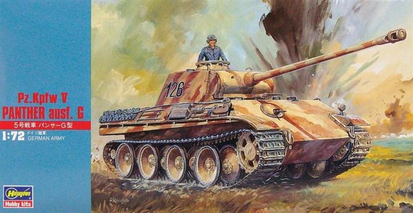 1/72 Pz.Kpfw V Panther Ausf.G Tankı Maketi, Hasegawa 31109