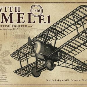 1/16 Sopwith Camel F.1 Uçak Maketi, Hasegawa 50031