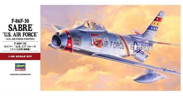 1/48 F-86F-30 Sabre U.S. Air Force Savaş Uçağı Maketi, Hasegawa 07213