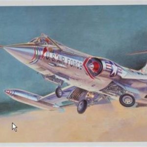1/48 F-104C Starfighter U.S. Air Force Savaş Uçağı Maketi, Hasegawa 07219