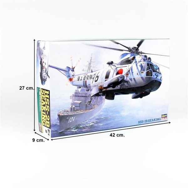 1/48 HSS-2B Seaking (JMSDF) Askeri Helikopter Maketi, Hasegawa 07202 - Görsel 5
