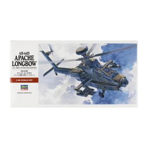 1/48 AH-64D Apache Longbow Askeri Helikopter Maketi, Hasegawa 07223