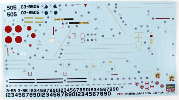 1/48 Mitsubishi F-2A Savaş Uçağı Maketi, Hasegawa 07227 - Görsel 4