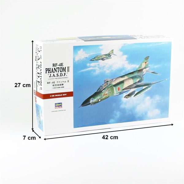 1/48 RF-4E Phantom II (JASDF) Savaş Uçağı Maketi, Hasegawa 07230 - Görsel 4