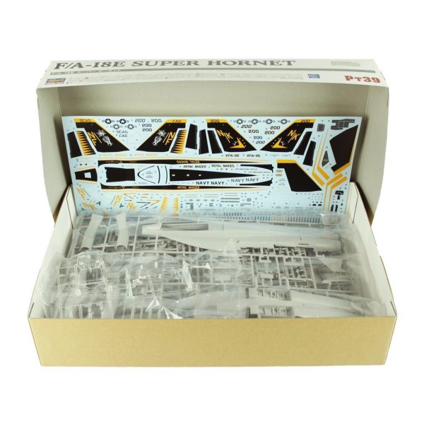 1/48 F/A-18E Super Hornet Savaş Uçağı Maketi, Hasegawa 07239 - Görsel 2