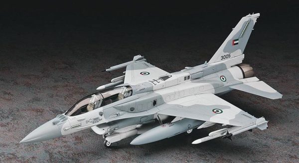 1/48 F-16F (Block 60) Fighting Falcon Savaş Uçağı Maketi, Hasegawa 07244 - Görsel 2
