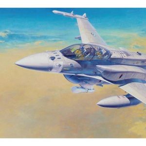 1/48 F-16F (Block 60) Fighting Falcon Savaş Uçağı Maketi, Hasegawa 07244
