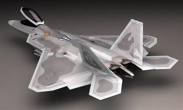 1/48 F-22 Raptor Savaş Uçağı Maketi, Hasegawa 07245 - Görsel 3