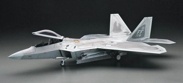 1/48 F-22 Raptor Savaş Uçağı Maketi, Hasegawa 07245 - Görsel 2