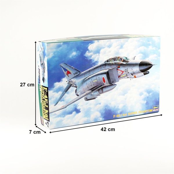 1/48 F-4EJ KAI Phantom II (Super Phantom) Savaş Uçağı Maketi, Hasegawa 07207 - Görsel 5