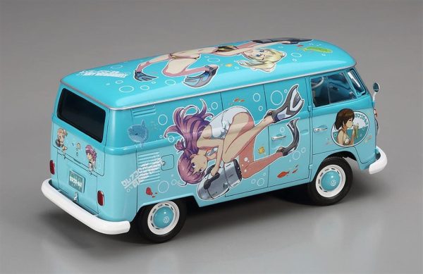 1/24 Volkswagen Type 2 Delivery Van Maketi, Hasegawa 52162 - Görsel 2