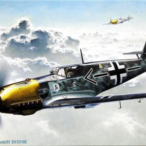 1/32 Messerschmitt Bf109E Savaş Uçağı Maketi, Hasegawa 08051