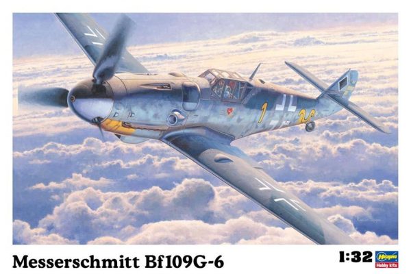 1/32 Messerschmitt Bf109G-6 Savaş Uçağı Maketi, Hasegawa 08067