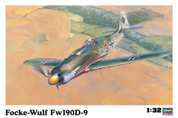 1/32 Focke-Wulf Fw190D-9 Savaş Uçağı Maketi, Hasegawa 08069
