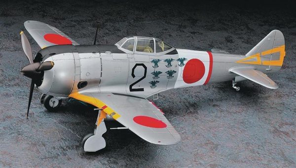 1/32 Nakajima KI44-II HeiShoki (Tojo) Savaş Uçağı Maketi, Hasegawa 08880 - Görsel 2