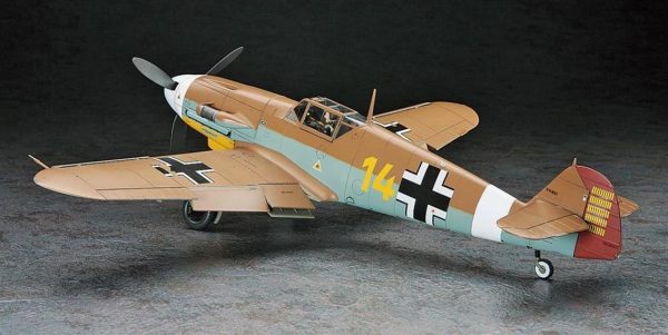1/32 Messerschmitt Bf109F-4 Trop Savaş Uçağı Maketi, Hasegawa 08881 - Görsel 2