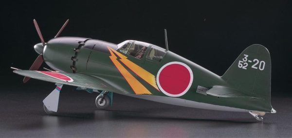1/32 Mitsubishi J2M3 Raiden (Jack) Type 21 Savaş Uçağı Maketi, Hasegawa 08882 - Görsel 3