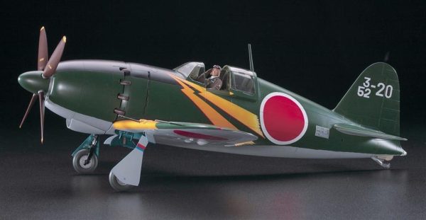 1/32 Mitsubishi J2M3 Raiden (Jack) Type 21 Savaş Uçağı Maketi, Hasegawa 08882 - Görsel 2