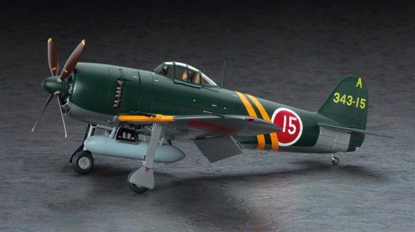 1/32 Kawanishi N1K2-J Shidenkai (George) Savaş Uçağı Maketi, Hasegawa 08883 - Görsel 2